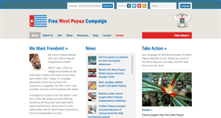 Desktop Screenshot of freewestpapua.org